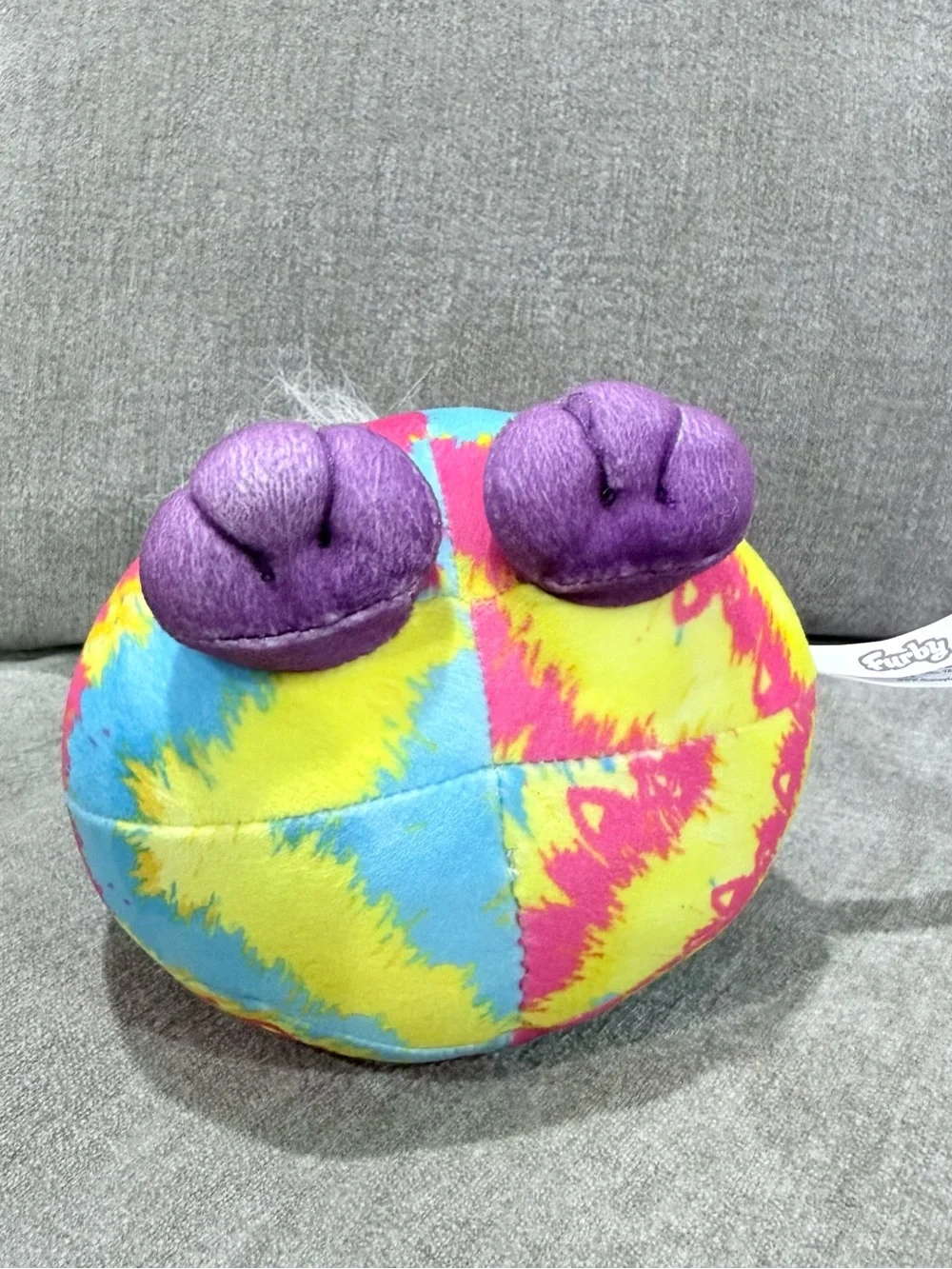Furby Tie Dye Plush Toy Toy Factory 2026 Stuffed Animal